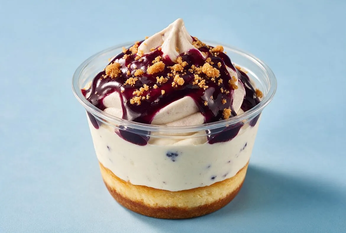 Blueberry Cheese Cup